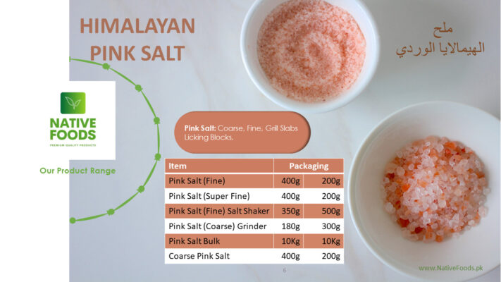 Pink Himalayan Salt from Pakistan